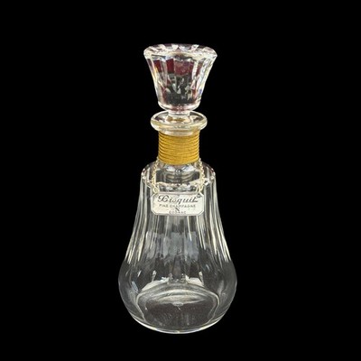 VTG Baccarat for Bisquit Cognac Crystal Decanter – Complete with