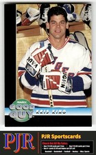 Kris King 1992-93 Pinnacle #253 New York Rangers