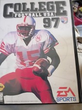 College Football USA 97 for Sega Genesis Complete Fast Shipping!