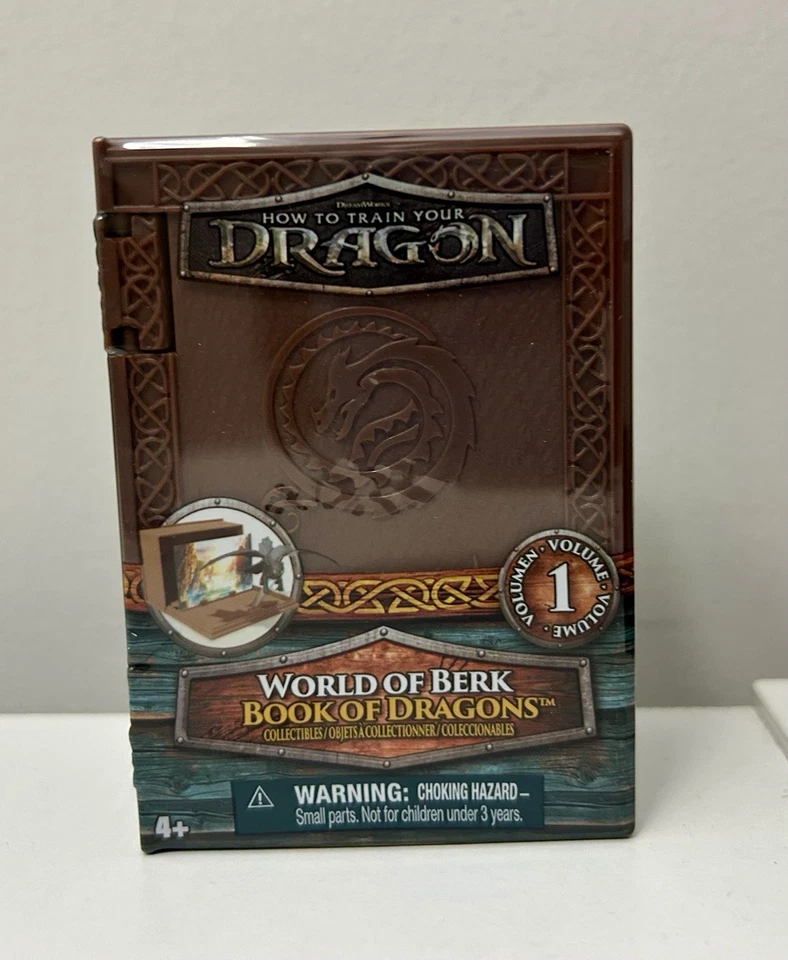 Cómo entrenar a tu dragón 3 estatuillas y dragones de juguete con dragón sorpresa/paquete de 2 Foto 3 de 4