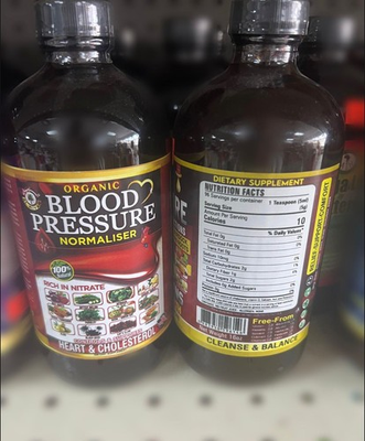 #ad Organic Blood Pressure Normaliser $29.99