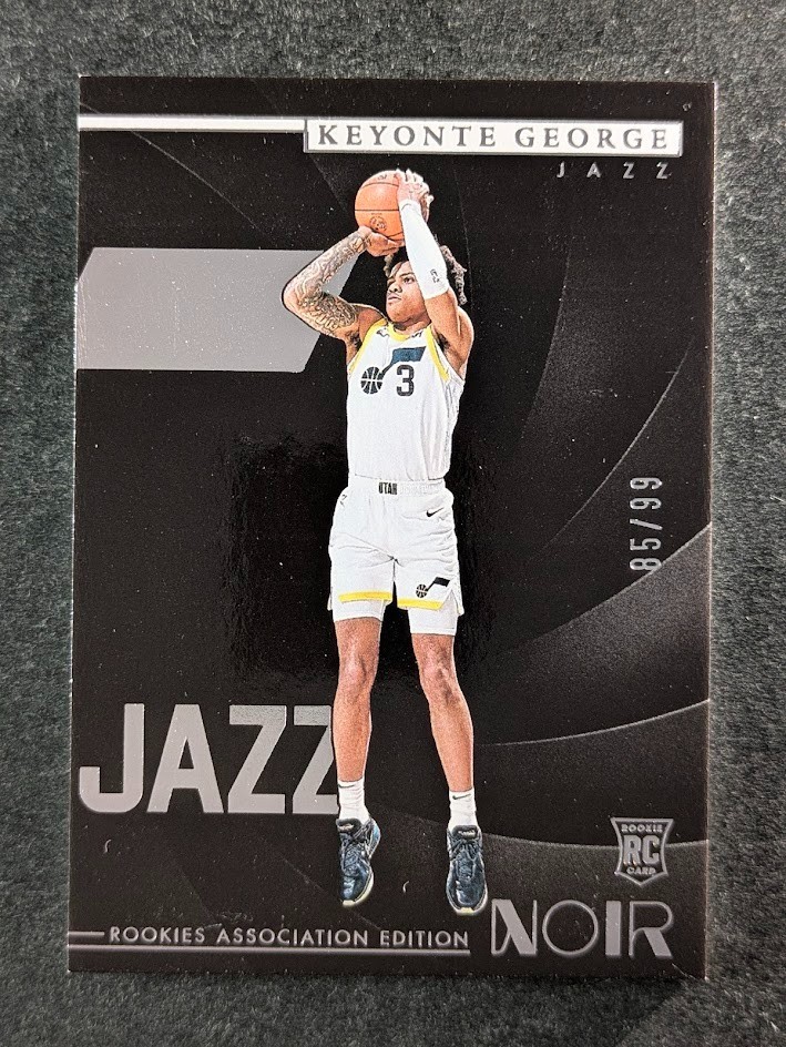 2023-24 Panini Noir KEYONTE GEORGE 85/99 Rookies Association Edition RC #155