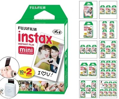2 packs Fujifilm Instax Mini Instant Film for Fuji Mini