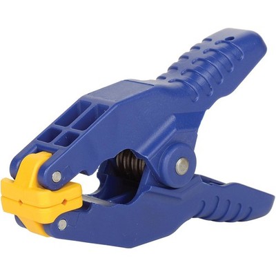 IRWIN Tools 1'' Resin Spring Clamp Blue/Yellow Lot of 10