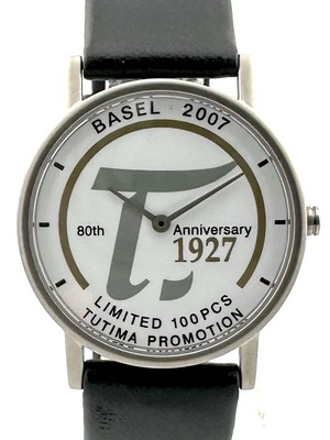 TUTIMA 80th Anniversary Promotion Limited Edition of 100, not for sale, titanium