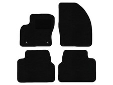 Fußmatten passend für Ford Kuga I Typ  (Baujahr 2008 - 2012), Deluxe schwarz