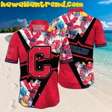 Cleveland Indians Tropical Season Aloha Hawaiian Shirt