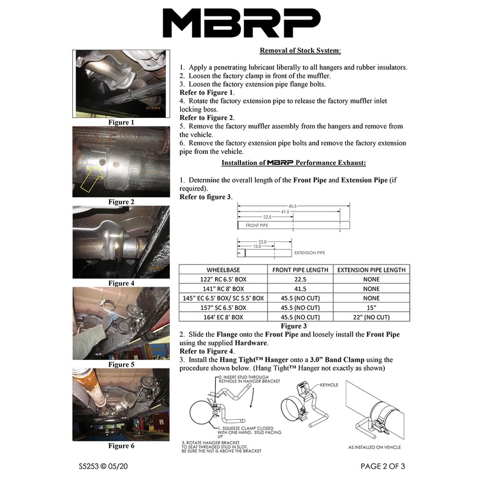 MBRP S5253BLK Black Steel Cat Back Exhaust for 2015-2020 Ford F-150 2.7L 3.5L V6 - Image 4 of 4