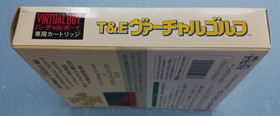 &E Virtual Golf Virtual Boy CIB Complete Tested Good w/ Reg Card