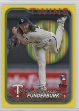 2024 Topps Series 2 Yellow Kody Funderburk #538 1er2