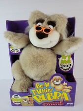 Vintage 1995 Real Talkin' Bubba Talking Plush Bear Tyco NIB READ DESCRIPTION