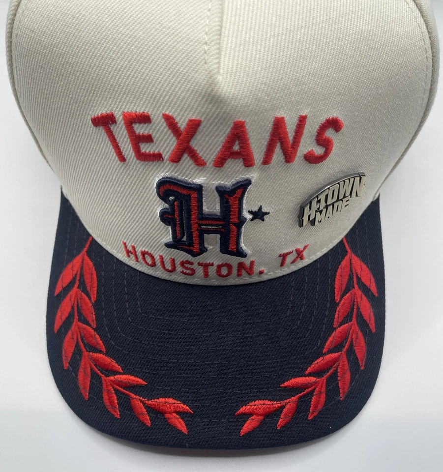 NWT Houston Texans 2025 NFL Draft New Era 59FIFTY A-frame Fitted Cap w/Pin - Image 2 of 4