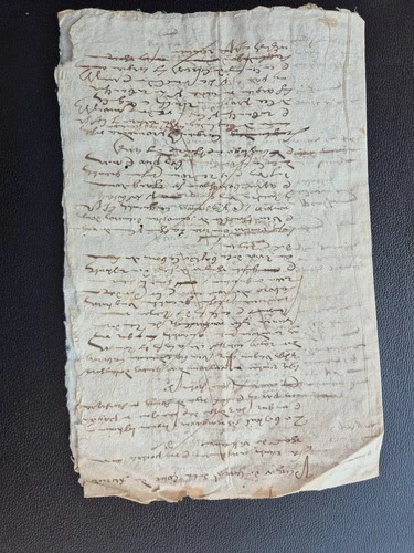 Manuscrit 16e/17e s. - Paroisse de Genest (Genestelle Ardeche / Mayenne) - Biens