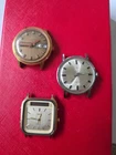 VINTAGE TIMEX ELECTRIC ,Quartz And  Mechanical Lot Of 3 Watches