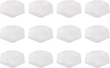 12Pcs Yootones Guitar Tuner Machine Head Buttons Tuning Key Square White 
