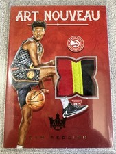 2019-20 Panini Court Kings Art Nouveau Cam Reddish #AN-CRD Prime /25 (MEM, RC)