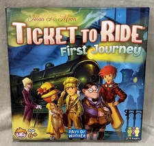 Days of Wonder Ticket to Ride First Journey Board Game NEW IN OPEN BOX!!