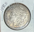 1890 S Morgan Dollar VF Very Fine 90% Silver $1 US Coin Collectible