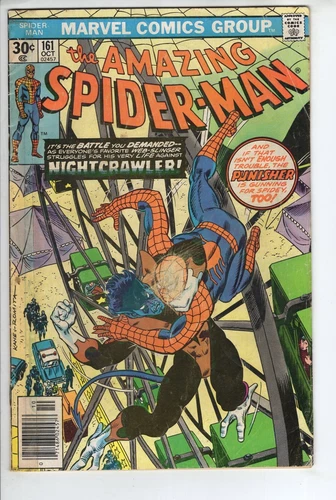 Amazing Spider-Man #161 GD- Tape. 1st cameo Jigsaw, Night Combine Bag/Board SPW