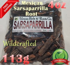 Mexican Sarsaparrilla root/raiz(Smilax aristolochiifolia/medica)4oz wildcrafted