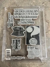 Graphic 45 - Typography Stamp Set