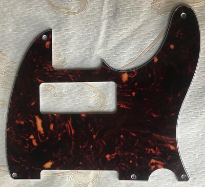 Pick Fender Telecaster 5-hole P90 Style Guitar Pickguard 4 Ply Brown Tortoise
