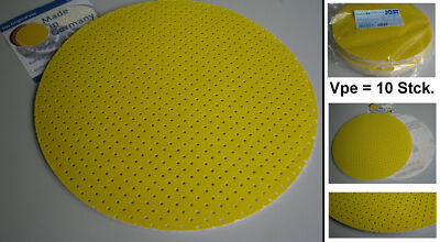 10 Schleifpapier perforiert K100 Superpad P ø 225 passend f. Flex WSE WST GE 5 R