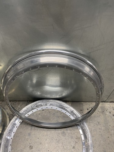 24” X 3”Outer Step Lip Rolled Hi-polish/clear 3pc For Wheel Fit Adv1 Rotifrom - Picture 7 of 7