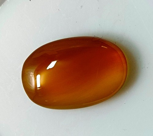 Agata naturale Aqeeq pietra preziosa ovale cabochon - Foto 7 di 12