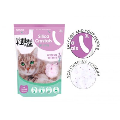Smart Choice Non Clump Scented Silica Cat Litter 3L UK