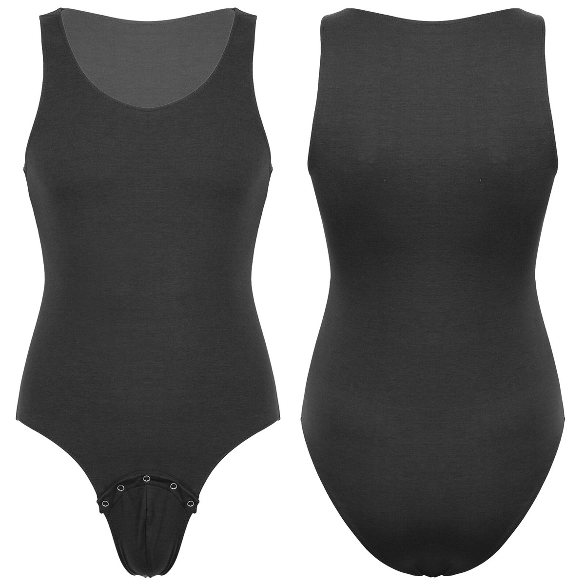 Zwarte Corrigerende Bodysuit met Voorgevormde Cups