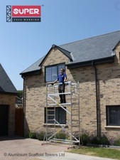The Ultimate home DIY easy build Aluminium Scaffold system, Up to 9.2m reach