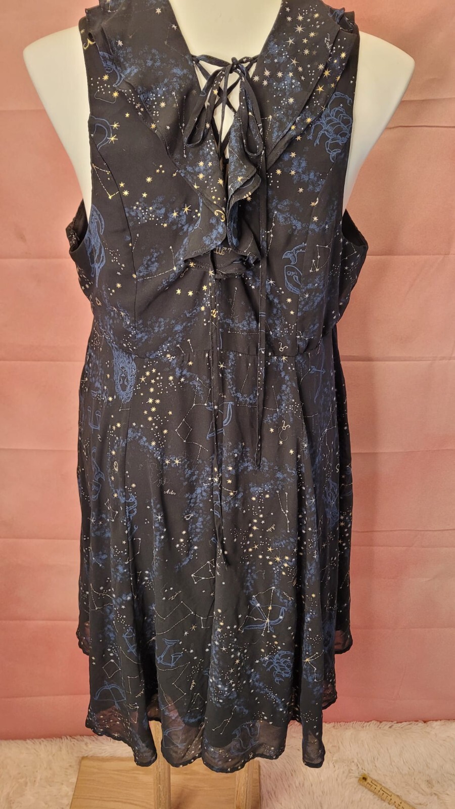 Torrid  Black 100% Polyester Back Zip Sleeveless … - image 3