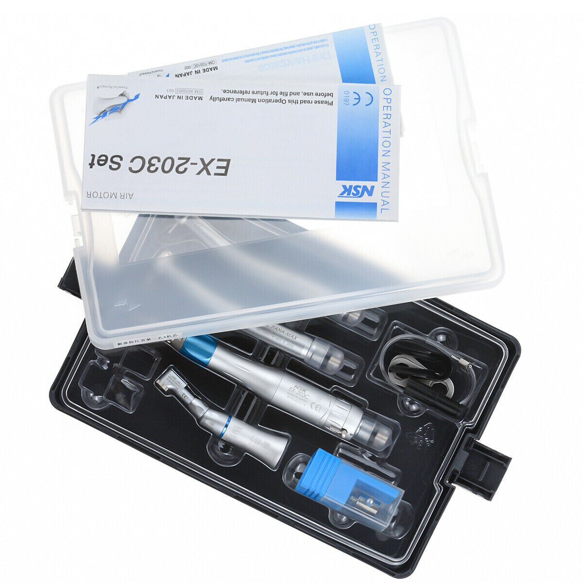 Greeloy Dental Mobile Delivery Cart Unit Treatment System + Handpiece Set 4 Hole