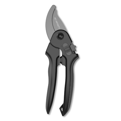 Bypass Pruning Shear 8'' Med Carbon KS5 Steel Blades for Gardening Indoor Growing