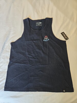 Troll Co. Dirty Hands Clean Money Tank Top Dark Navy large