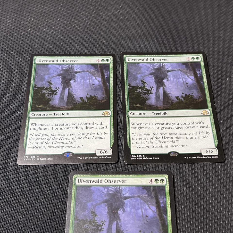 Ulvenwald Observer Magic The Gathering Mtg Rare Eldritch Moon Card 3 - Image 3 of 4