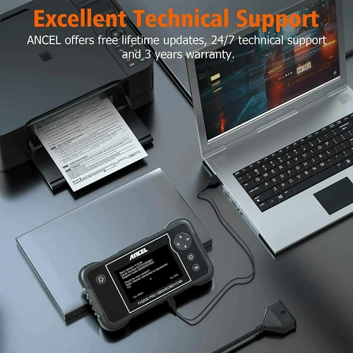 Automotive OBD2 Scanner Engine SRS ABS TCM Diagnostic Tool OBDII Code Reader - Picture 6 of 12