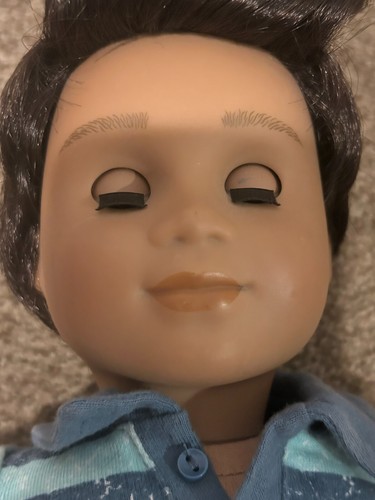 American Girl Truly Me #76? Boy Male Doll Brown Hair 2017 (Retired) - Picture 2 of 3