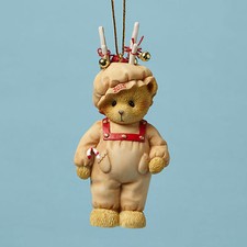 Cherished Teddies ' Ready For Reindeer Games' 2015 Christmas Ornament 4047383
