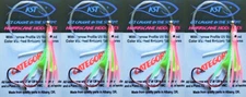 KOKANEE TROUT FISHING TACKLE 4 CATEGORY FIVE WATERMELON HOOCHIE FISHING LURES