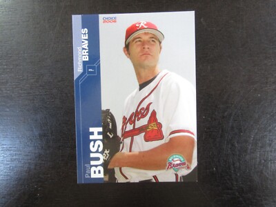 2006 Choice Richmond Braves # 4 Paul Bush Card (B60) Atlanta Braves
