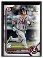 2022 Bowman 1st Edition #BPPF-48 Luke Waddell Atlanta Braves