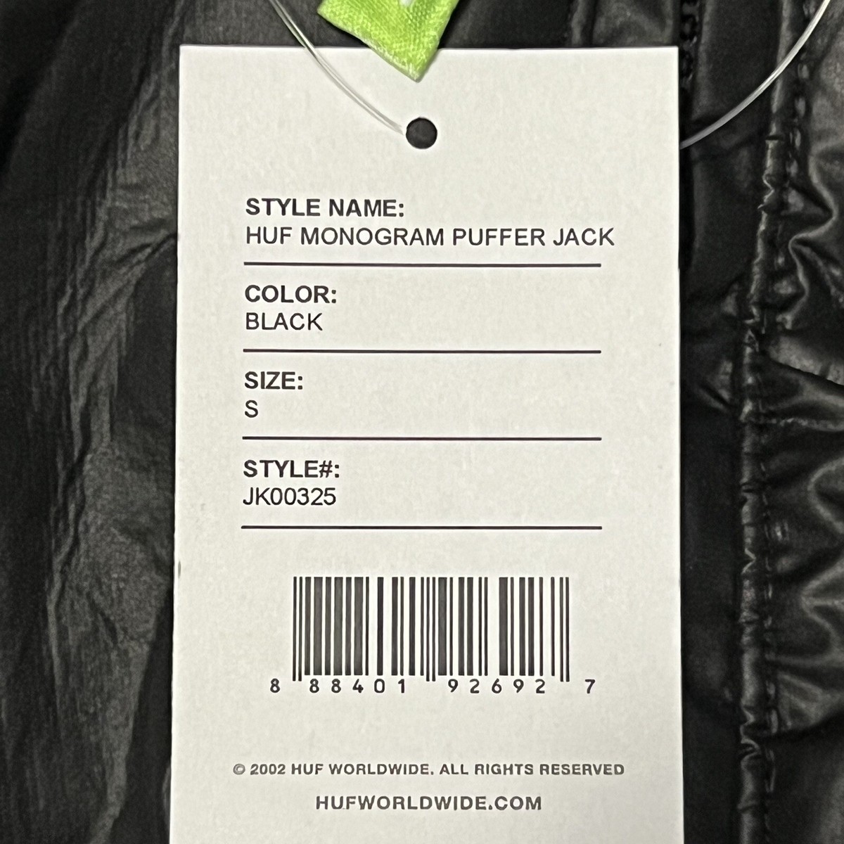 Huf Worldwide Skateboard Jacket Jacket Winter Monogram Huf Worldwide Skateboard Jacket Jacket Winter Monogram