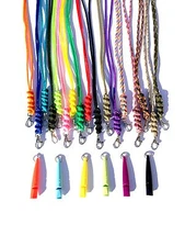 Acme 211.5 Dog Whistle & Barley Twist Lanyard - Gun Dog Training VARIOUS COLOURS