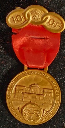 Épinglette vintage IOOF Independent Order of Odd Fellows
