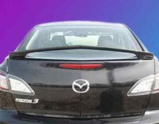 Mazda 3 Custom Style Spoiler 2010-2013 Unpainted Gray Abs