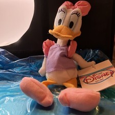 Daisy Duck Bean Bag Plush Disney Store Exclusive NEW w Tags Vintage NWT