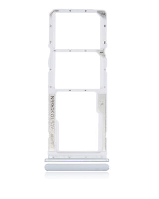 Replacement Dual Sim Card Tray Compatible For Xiaomi Redmi 10 (Pebble White)