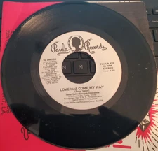 Tony Valor Sounds Orchestra - Love Has Come My Way 1978 7", Promo Paula Records 
